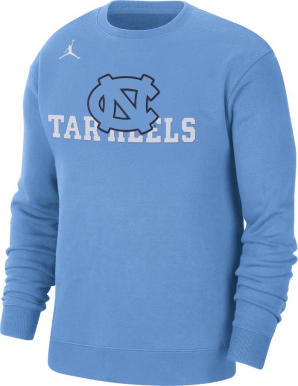 Jordan Men's North Carolina Tar Heels Carolina Blue Fleece Sweatshirt