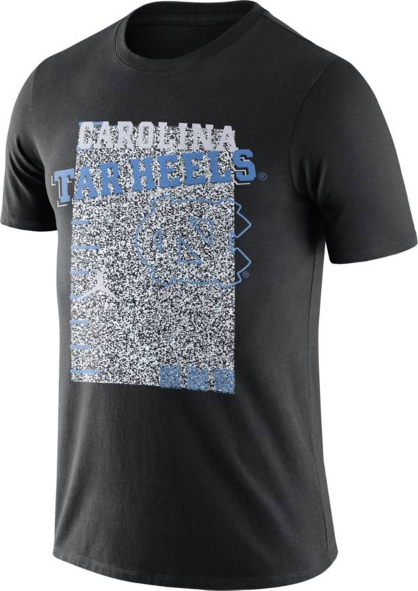 Jordan Men's North Carolina Tar Heels Football Team Issue Black T-Shirt