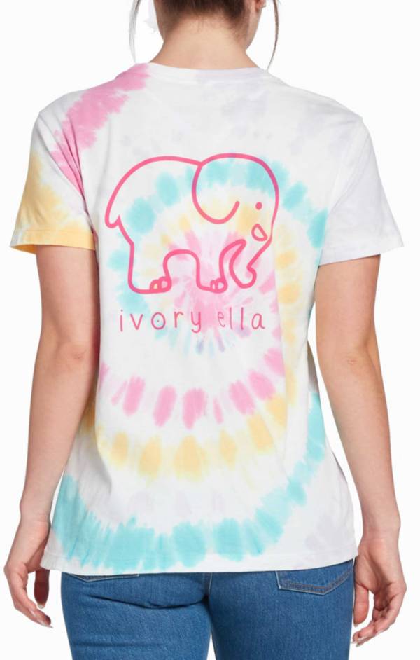 Ivory Ella Women's Heritage Solstice Swirl Tie Dye T-Shirt product image