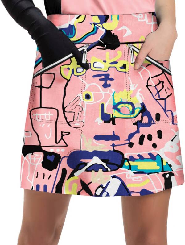 : Jamie Sadock 17.5” Doodle Print Golf Skort