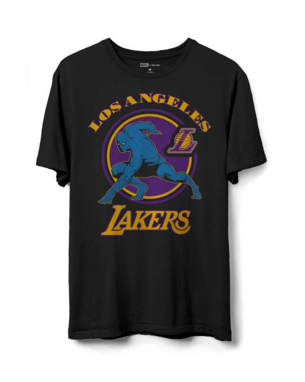 JUNK Men's Los Angeles Lakers Marvel T-Shirt