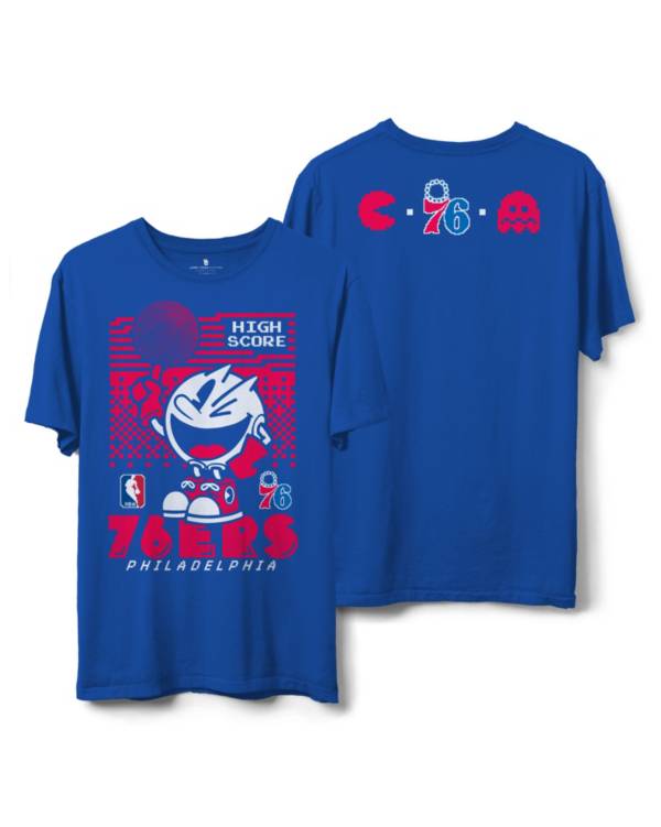 JUNK Men's Philadelphia 76ers Pac Man T-Shirt