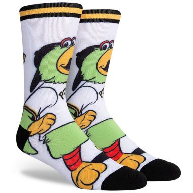 sorry, PKWY Pittsburgh Pirates Black Mascot Crew Socks is currently out of stock