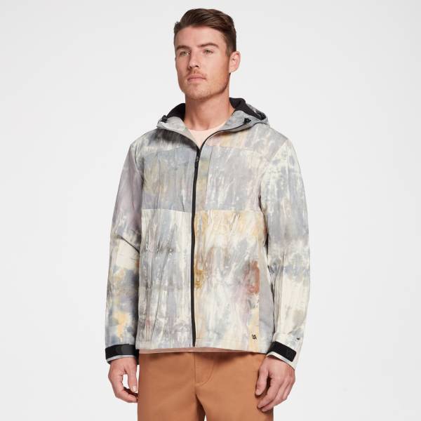 VRST Men's Trend Tie-Dye Rain Jacket