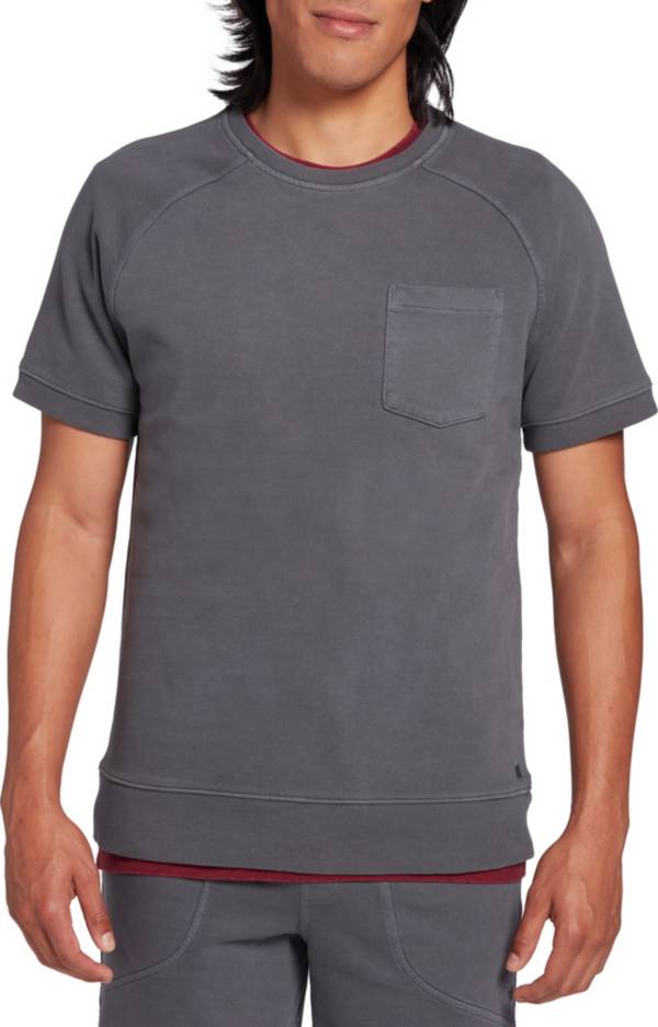 VRST Men's Washed Twill Terry Short Sleeve Crewneck Pullover product image