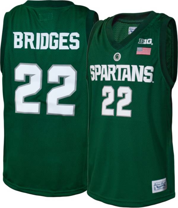 Michigan state best sale retro basketball jersey