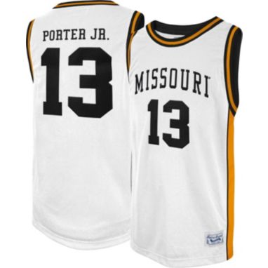 sorry, Retro Brand Men's Missouri Tigers Michael Porter Jr. #13 White Replica Basketball Jersey is currently out of stock