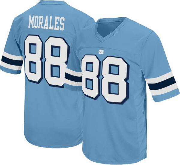 Retro Brand Men's North Carolina Tar Heels Kamari Morales #88 Carolina Blue Replica Football Jersey product image