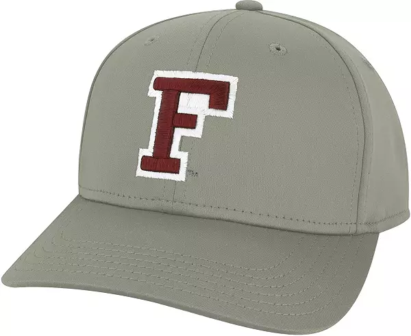 League-Legacy Men's Fordham Rams Grey Cool Fit Stretch Hat
