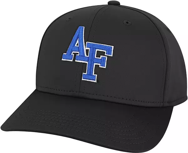 Fitted Hats for Men Baseball Cap - Adjustable Baseball Caps for Men  Official US Air Force Space Force Logo w/Shadow Black
