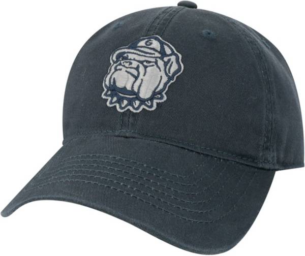 Mitchell & Ness - College Blue Adjustable Cap - Georgetown Hoyas GPA Navy/Grey Adjustable @ Hatstore