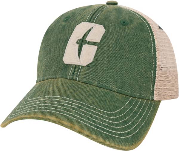 League-Legacy Charlotte 49ers Green Old Favorite Adjustable Trucker Hat