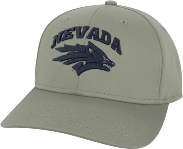 League-Legacy Men's Nevada Wolf Pack Silver Cool Fit Stretch Hat product image