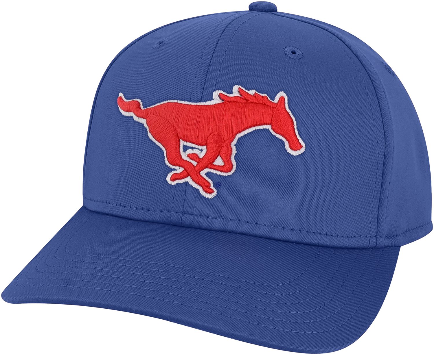 League-Legacy Men's Southern Methodist Mustangs Blue Cool Fit Stretch Hat product image