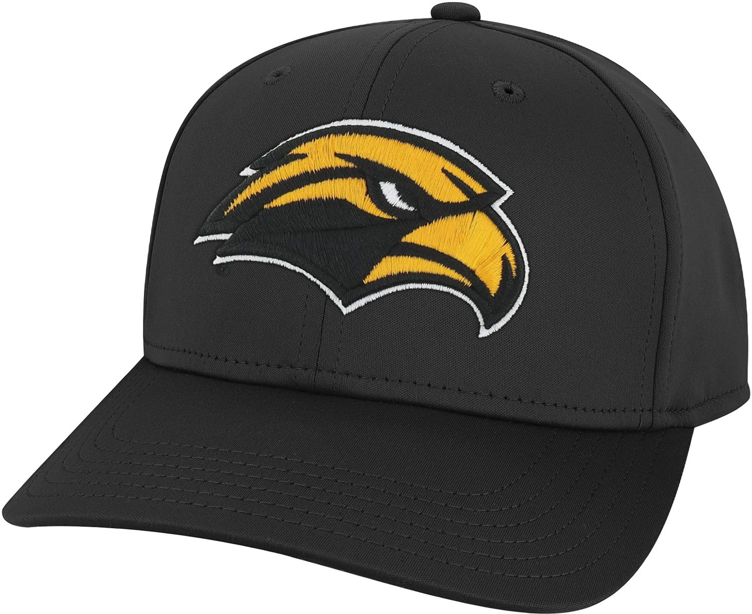 League-Legacy Men's Southern Miss Golden Eagles Cool Fit Stretch Black Hat product image