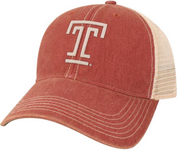 League-Legacy Temple Owls Cherry Old Favorite Adjustable Trucker Hat product image