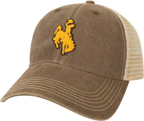 League-Legacy Wyoming Cowboys Brown Old Favorite Adjustable Trucker Hat product image