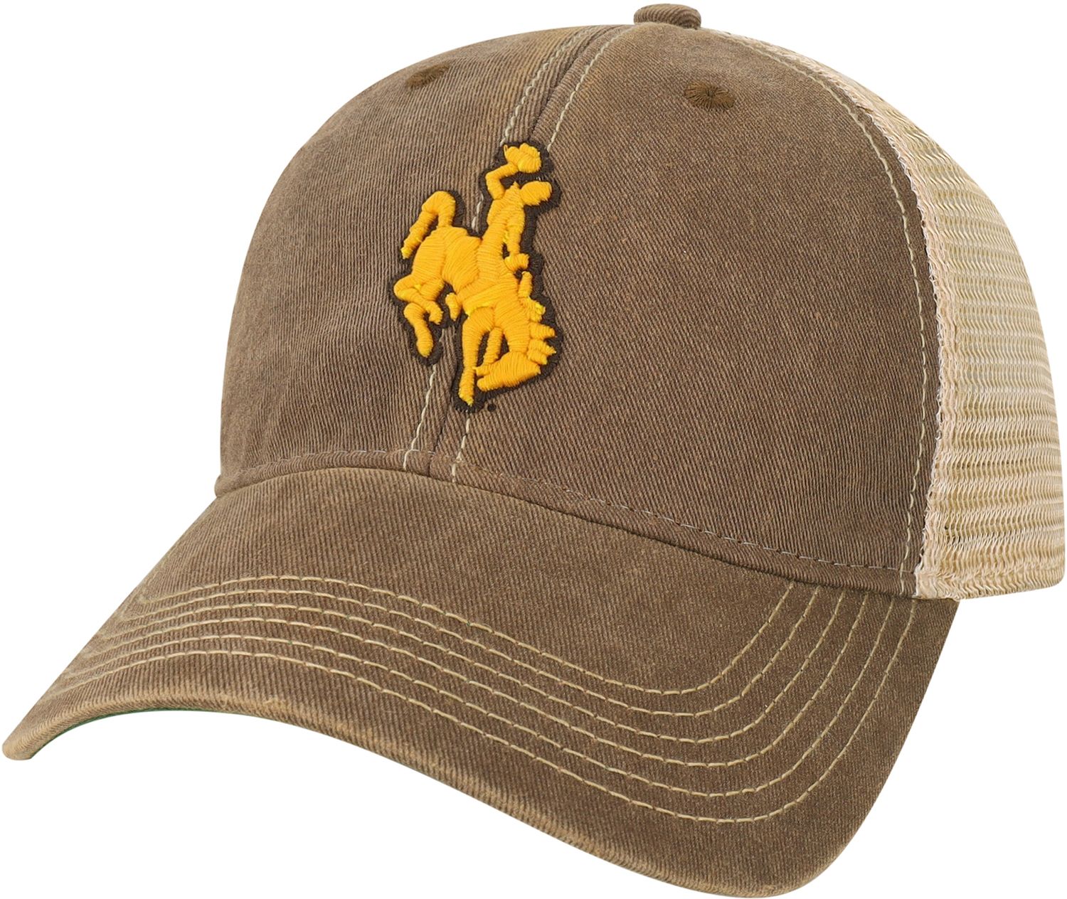 Mens Wyoming Cowboys Apparel Cowboys Arch & Logo Legacy Cool Fit Booney  Bucket Hat