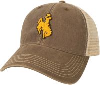 Men's New Era Brown Wyoming Cowboys The League 9FORTY Adjustable Hat