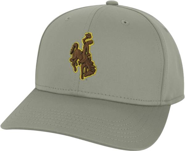 League-Legacy Men's Wyoming Cowboys Grey Cool Fit Stretch Hat product image