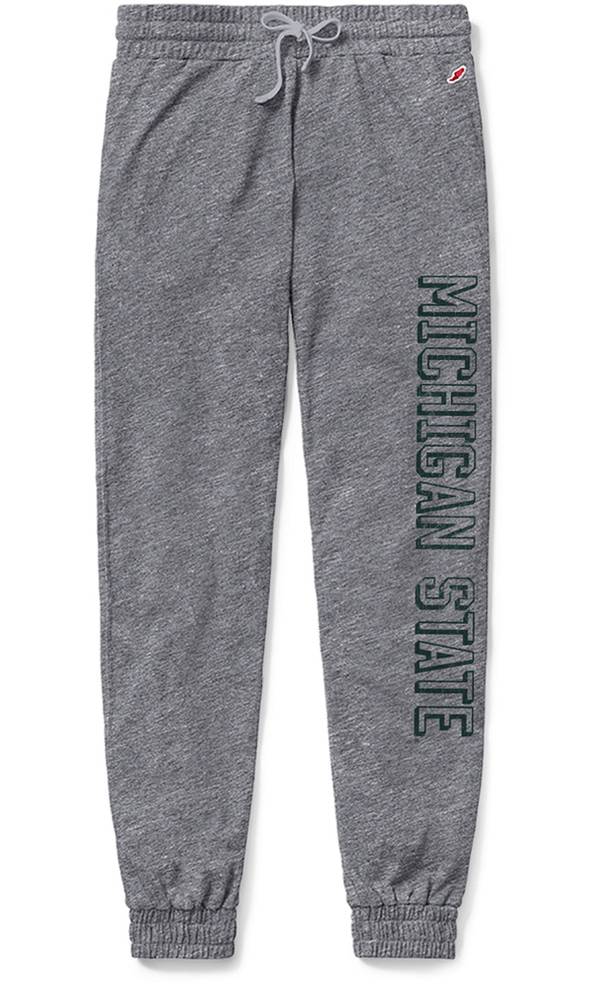 League-Legacy Women's Michigan State Spartans Grey Victory Springs Intramural Joggers product image