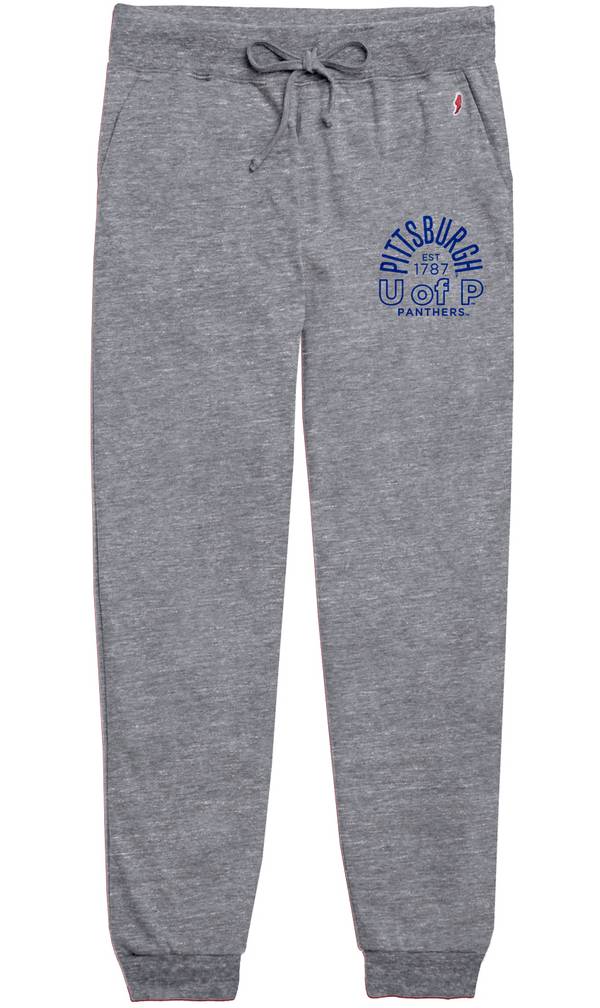League-Legacy Women's Pitt Panthers Grey Intramural Joggers product image
