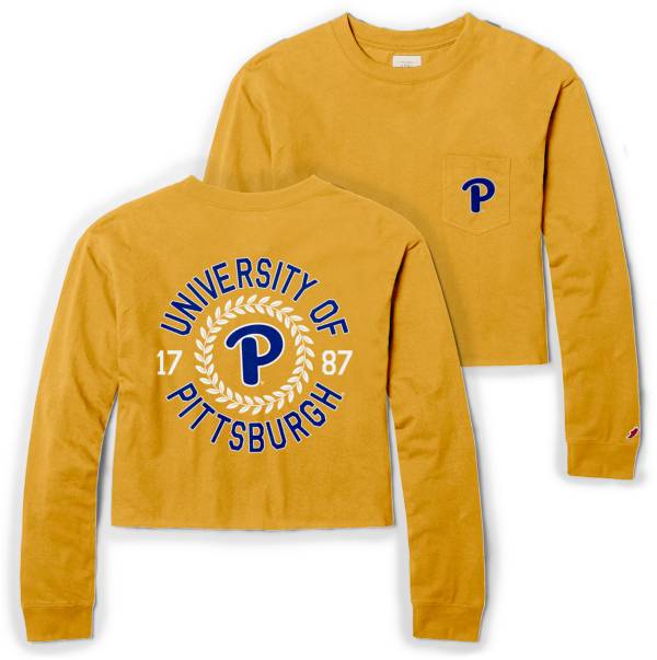 League-Legacy Women's Pitt Panthers Honey Clothesline Midi Long Sleeve T-Shirt product image