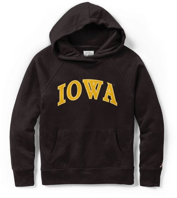 League-Legacy Women's Iowa Hawkeyes Black Academy Hood Sweatshirt product image