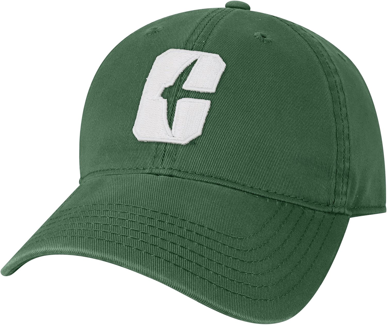 League-Legacy Youth Charlotte 49ers Green Relaxed Twill Adjustable Hat product image
