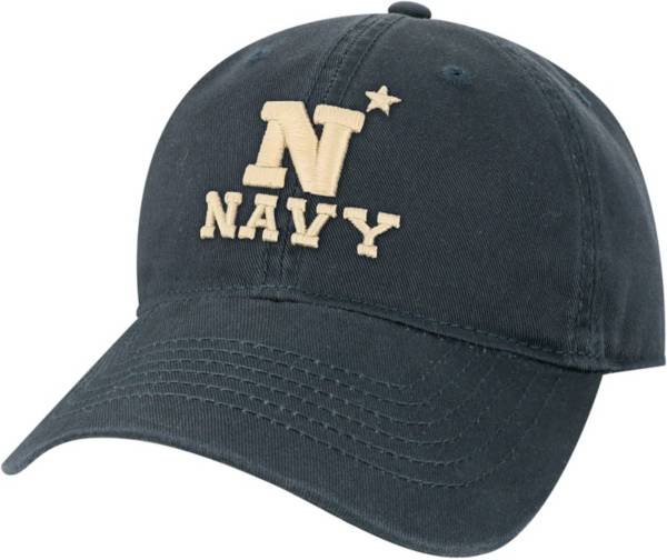 League-Legacy Youth Navy Midshipmen Navy Relaxed Twill Adjustable Hat ...