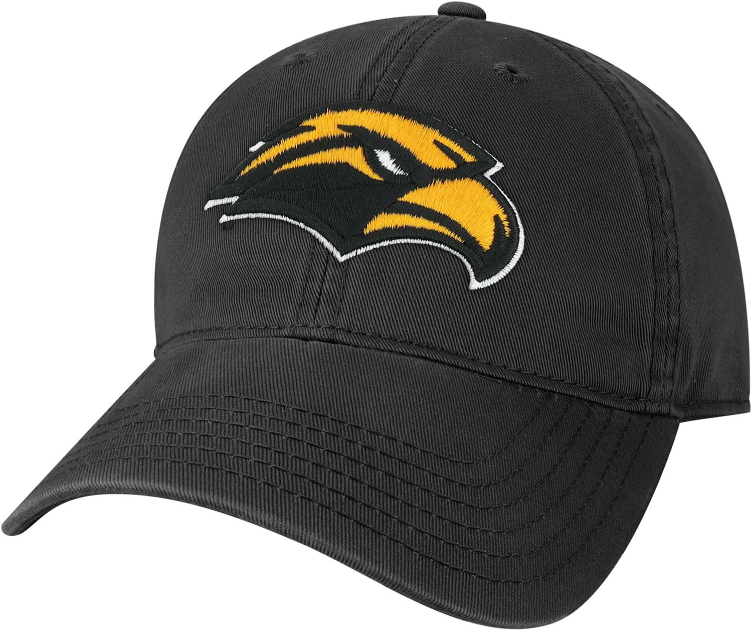 League-Legacy Youth Southern Miss Golden Eagles Relaxed Twill Adjustable Black Hat product image