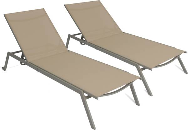 Pack of two online sun loungers