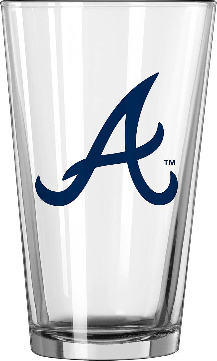 Logo Brands Atlanta Braves 16 Oz Game Day Pilsner Glass