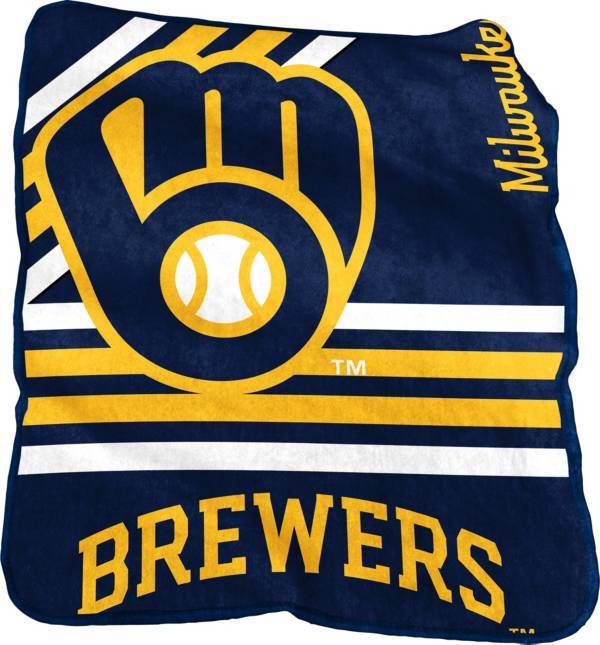 Logo Brands Milwaukee Brewers Frosty Fleece Blanket product image