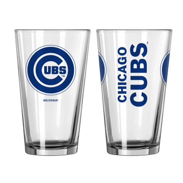 Logo Chicago Cubs 16oz. Pint Glass