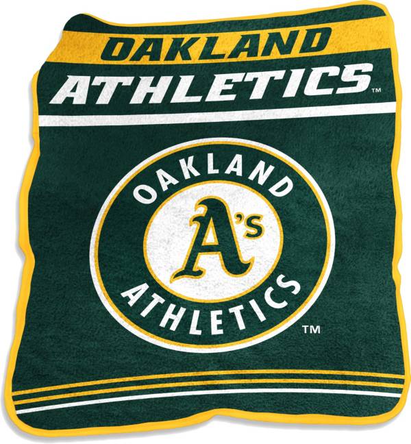 Logo Oakland Athletics 50'' x 60'' Game Day Throw Blanket