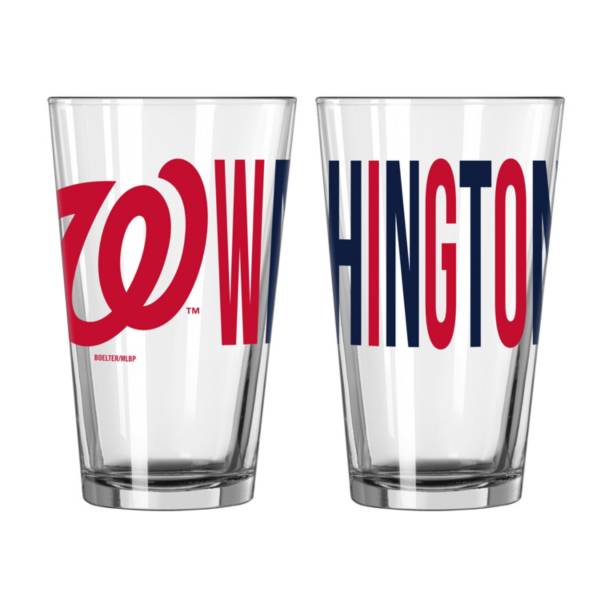 Logo Brands Washington Nationals 16 oz. Overtime Pint Glass product image