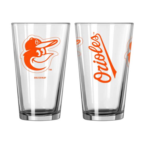 Logo Baltimore Orioles 16oz. Pint Glass product image