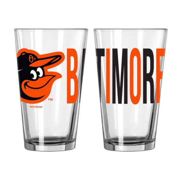 Logo Baltimore Orioles 16 oz. Overtime Pint Glass product image