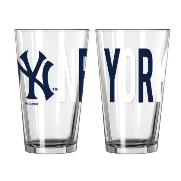 Logo New York Yankees 16 oz. Overtime Pint Glass