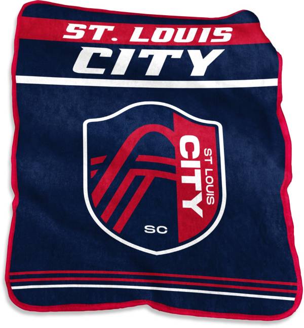 Logo St. Louis City SC Raschel Throw