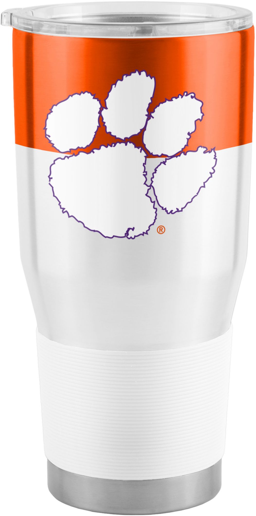 Logo Brands Clemson Tigers Color Block 30 oz. Tumbler product image