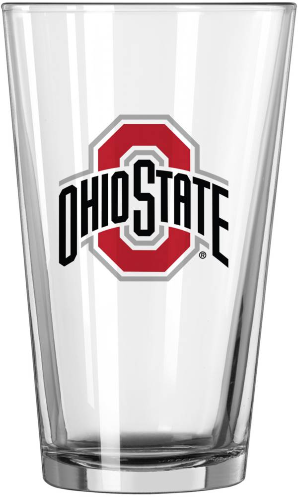 Logo 2021 Ohio State Buckeyes 16oz. Logo Pint Glass