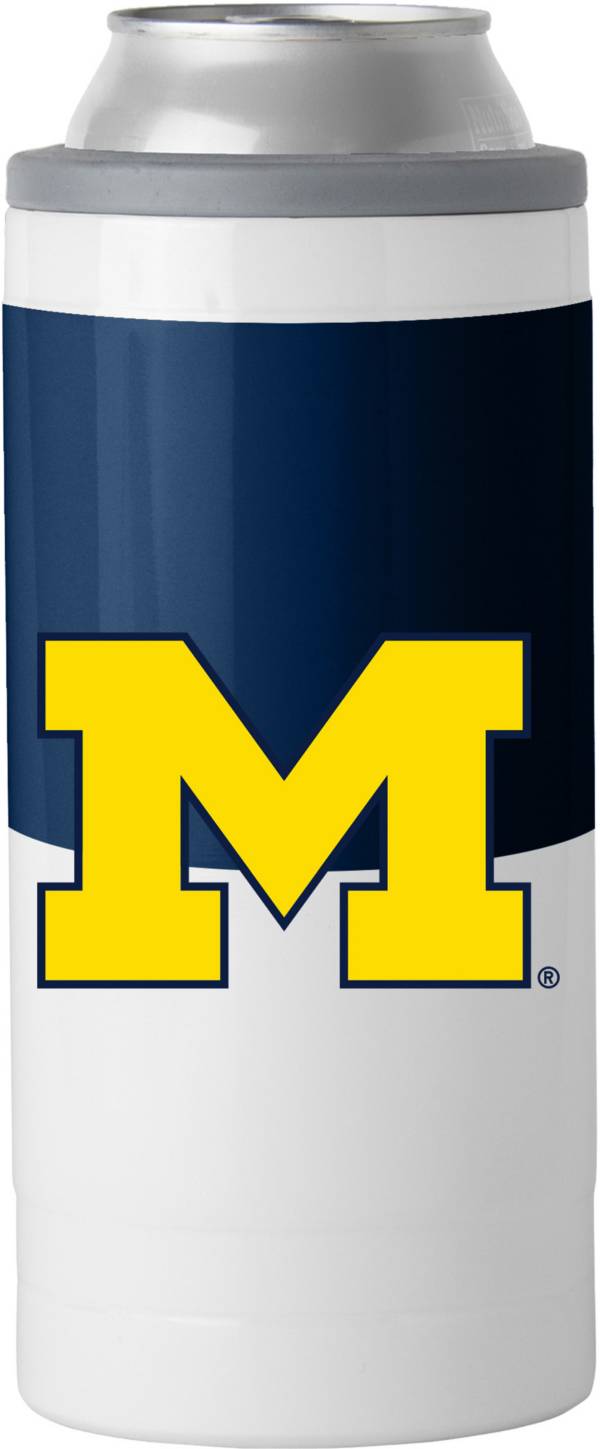 Logo Brands Michigan Wolverines 12 oz. Slim Can Cooler product image