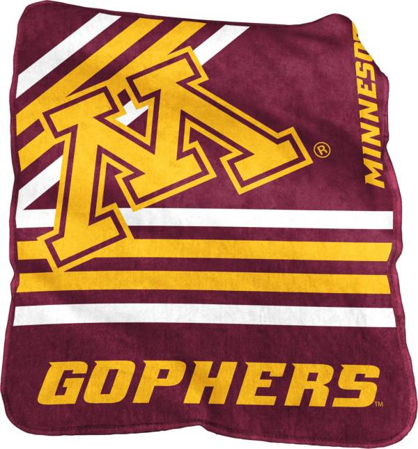 Logo Brands Minnesota Golden Gophers Frosty Fleece Blanket Dick's