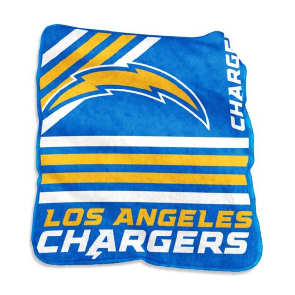 Logo Los Angeles Chargers Raschel Throw