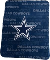 logobrands Dallas Cowboys Blue Polyester Sweatshirt Blanket 609-74 - The  Home Depot