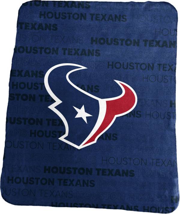Logo Brands Houston Texans Fleece Blanket Dick's Sporting Goods