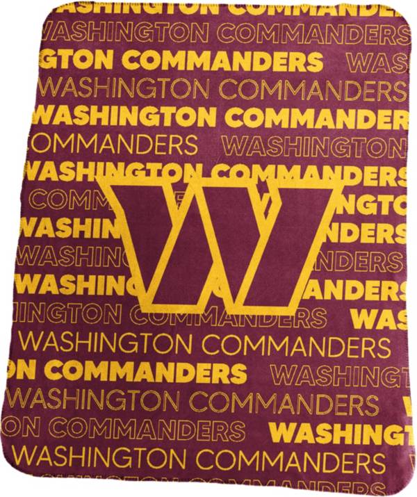 Logo Brands Washington Commanders Fleece Blanket Dick's Sporting Goods