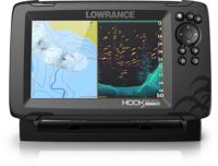 Lowrance HOOK Reveal 7 Splitshot US/CAN Nav+ Bundle Fish Finder